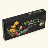 Set de fleurs de thé – 6 fleurs de thé avec théière JADE de 600 ml – photo détaillée