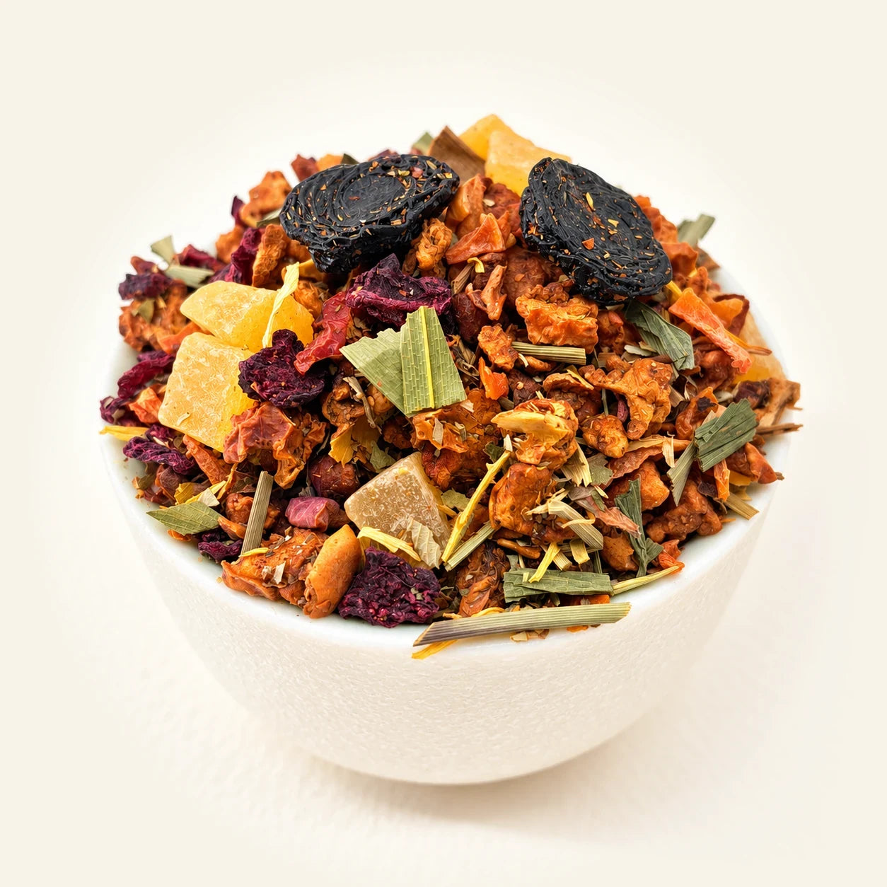 Mélange de fruits Bambou - Pêche - Fraise des bois | Mingtea