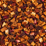 Mélange de fruits Orange sanguine – thé en vrac en gros plan