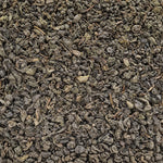 Thé vert Gunpowder – thé en vrac en gros plan