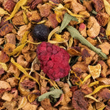 Tisane Élixir des elfes BIO – thé en vrac en gros plan