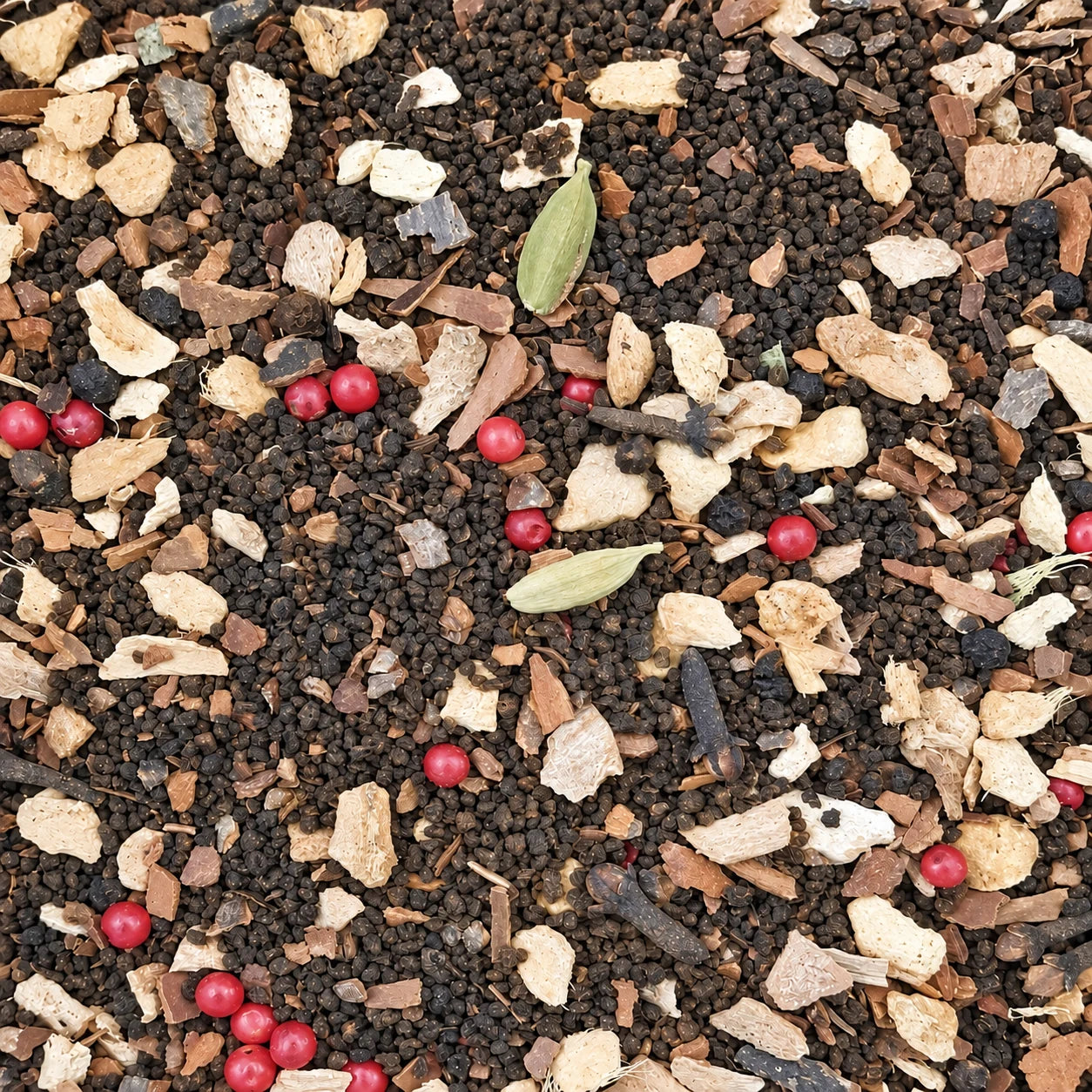 Morning Chai – thé en vrac en gros plan