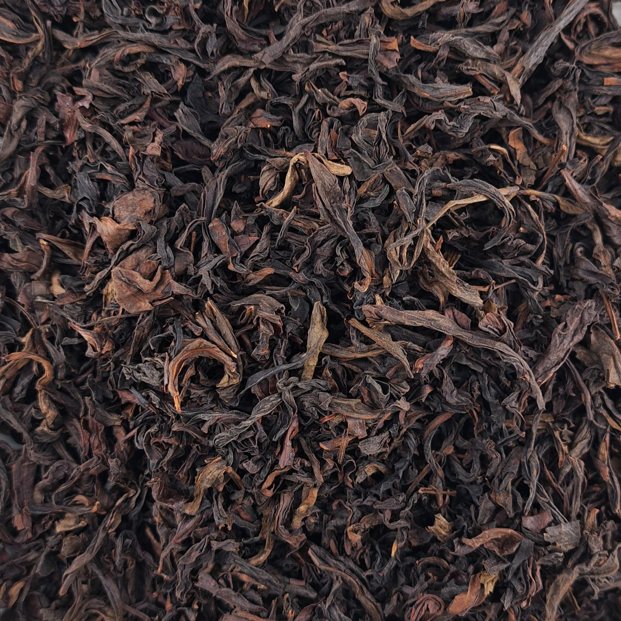 Thé oolong Wuyi Mountain Rou Gui – thé en vrac en gros plan