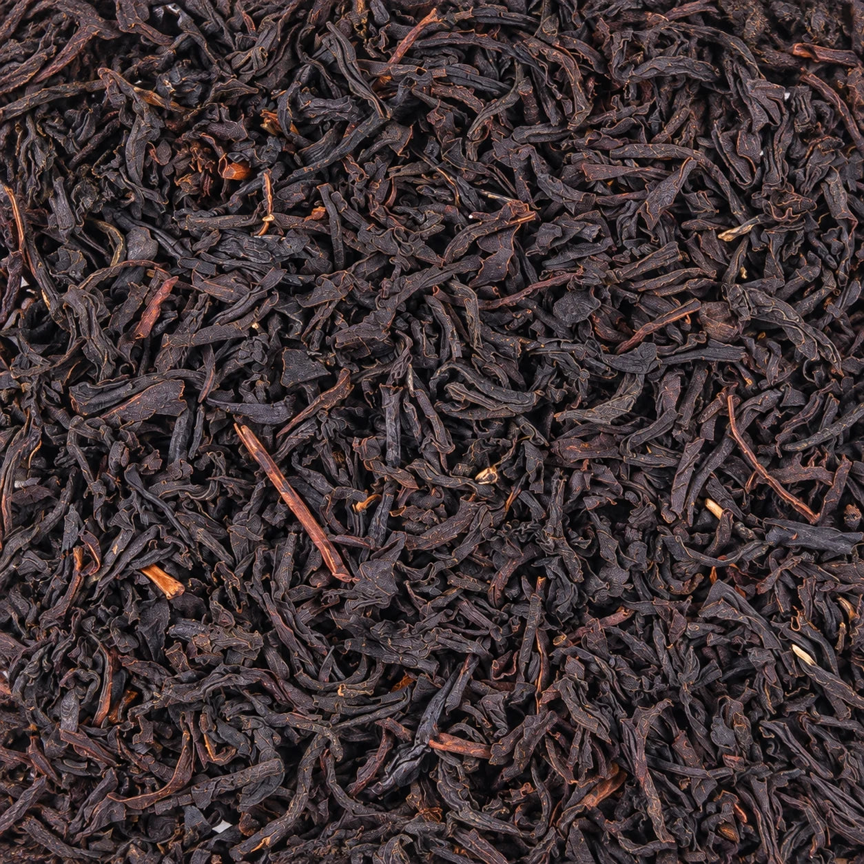 Thé noir Ceylon OP BIO – thé en vrac en gros plan