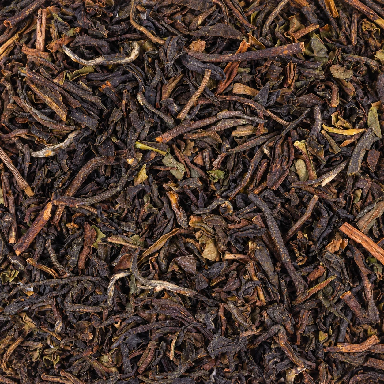 Thé noir Darjeeling FTGFOP BIO – thé en vrac en gros plan