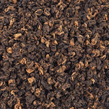 Thé noir Supreme Yunnan Golden Snail – thé en vrac en gros plan