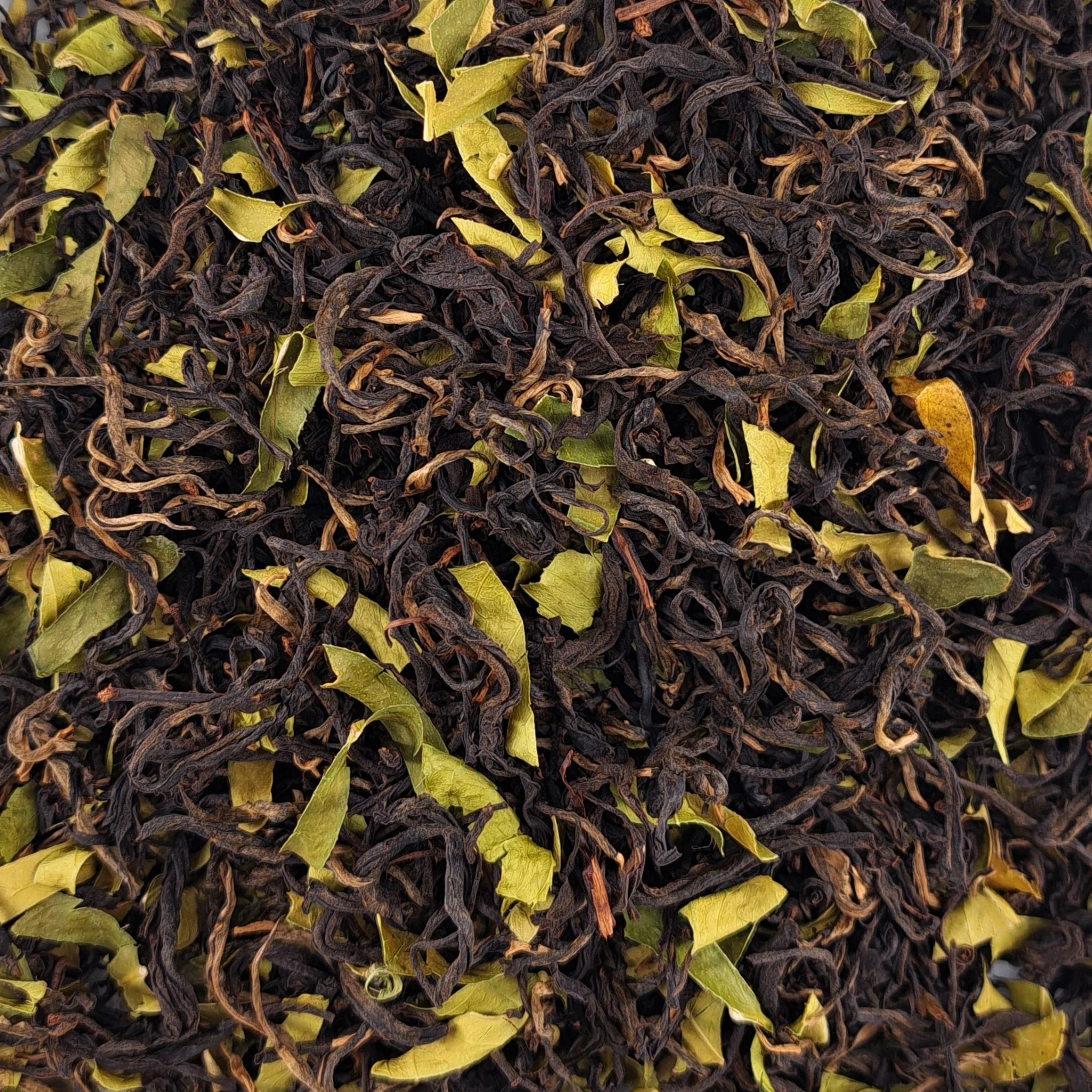 Thé noir Yingde Lemon – thé en vrac en gros plan