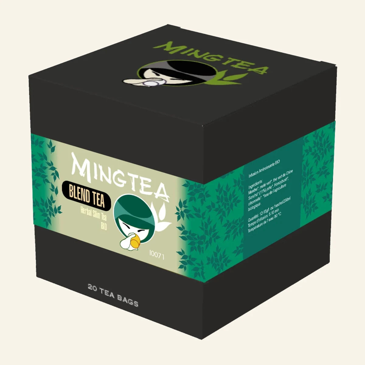 Thé minceur BIO - 20 sachets pyramidaux – photo du produit