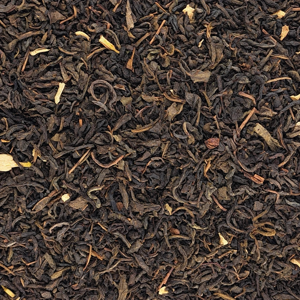 China Jasmine – thé en vrac en gros plan