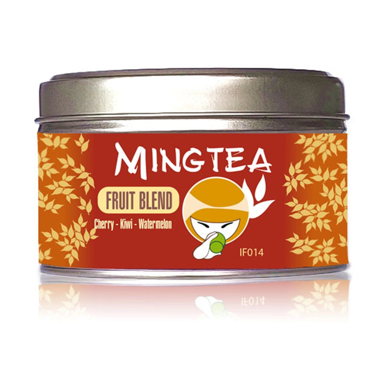 Mélange de fruits Cerise - Kiwi - Pastèque – boîte à thé Mingtea