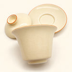 Gaiwan « Zhi Bai » fait main 150 ml – photo détaillée