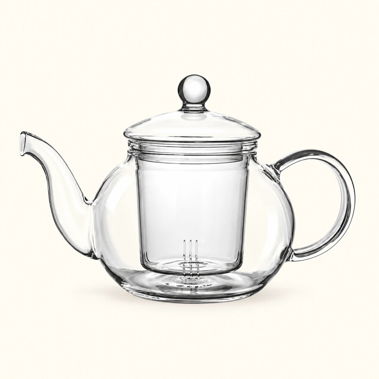 Théière en verre JADE avec filtre – 600 ml – photo du produit