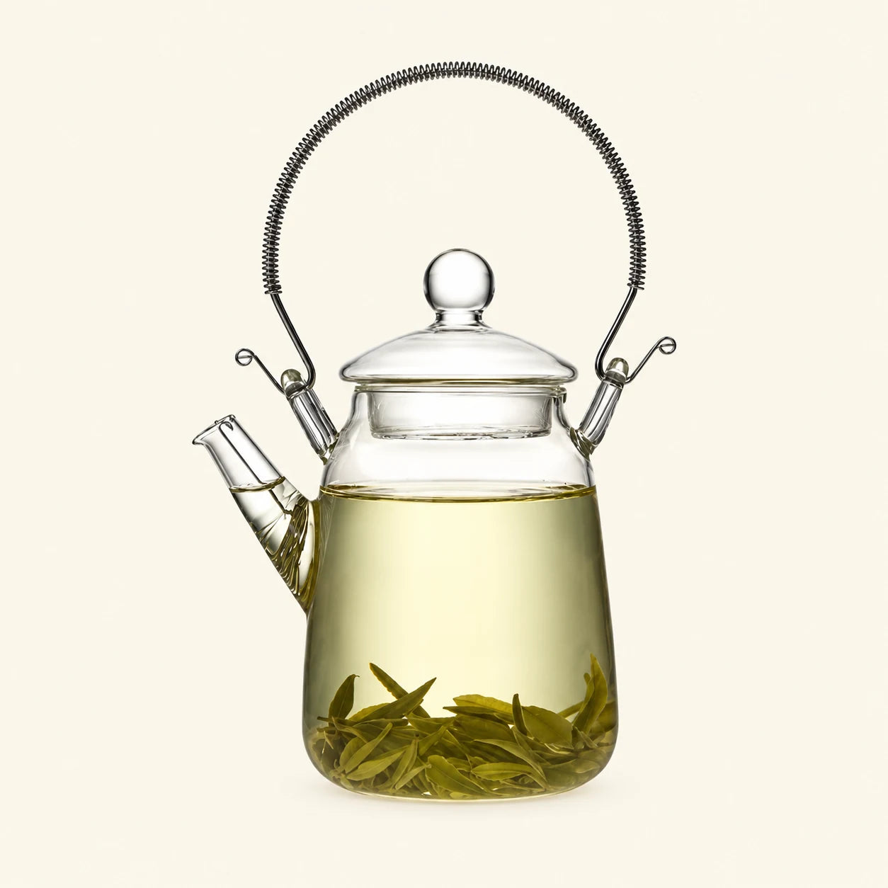Théière en verre pour fleurs de thé avec infuseur – 350 ml – image produit 2