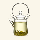 Théière en verre pour fleurs de thé avec infuseur – 350 ml – image produit 2