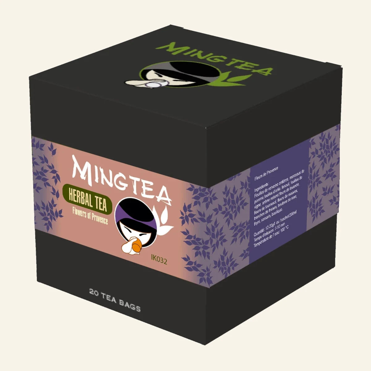 Tisane Fleurs de Provence - 20 sachets pyramidaux – photo du produit