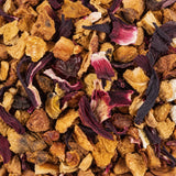 Infusion Gingembre-orange-cannelle BIO – thé en vrac en gros plan