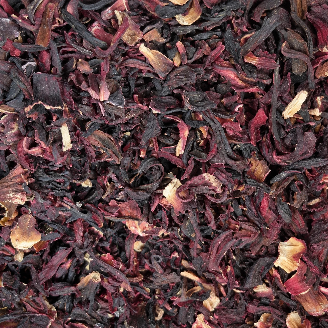Tisane Hibiscus BIO – thé en vrac en gros plan