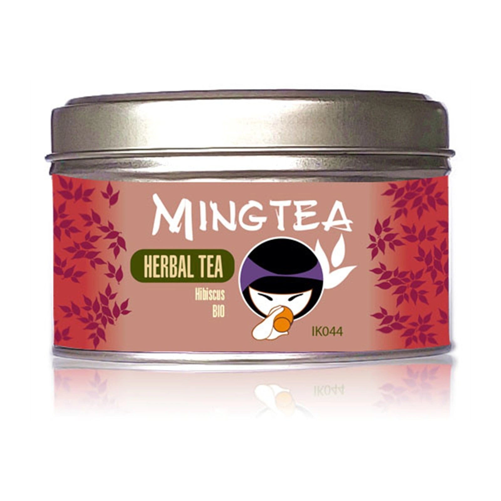 Tisane Hibiscus BIO – boîte à thé Mingtea