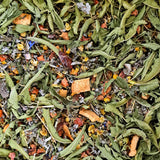 Tisane Nice Dreams BIO – thé en vrac en gros plan