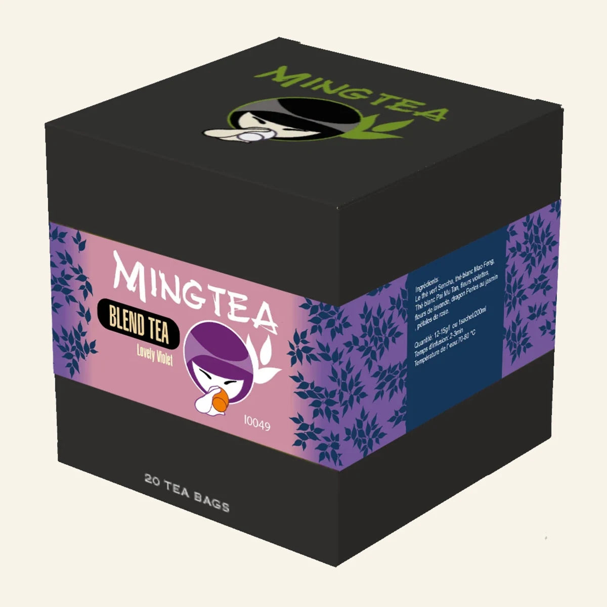 Lovely Violet - 20 sachets pyramidaux – photo du produit