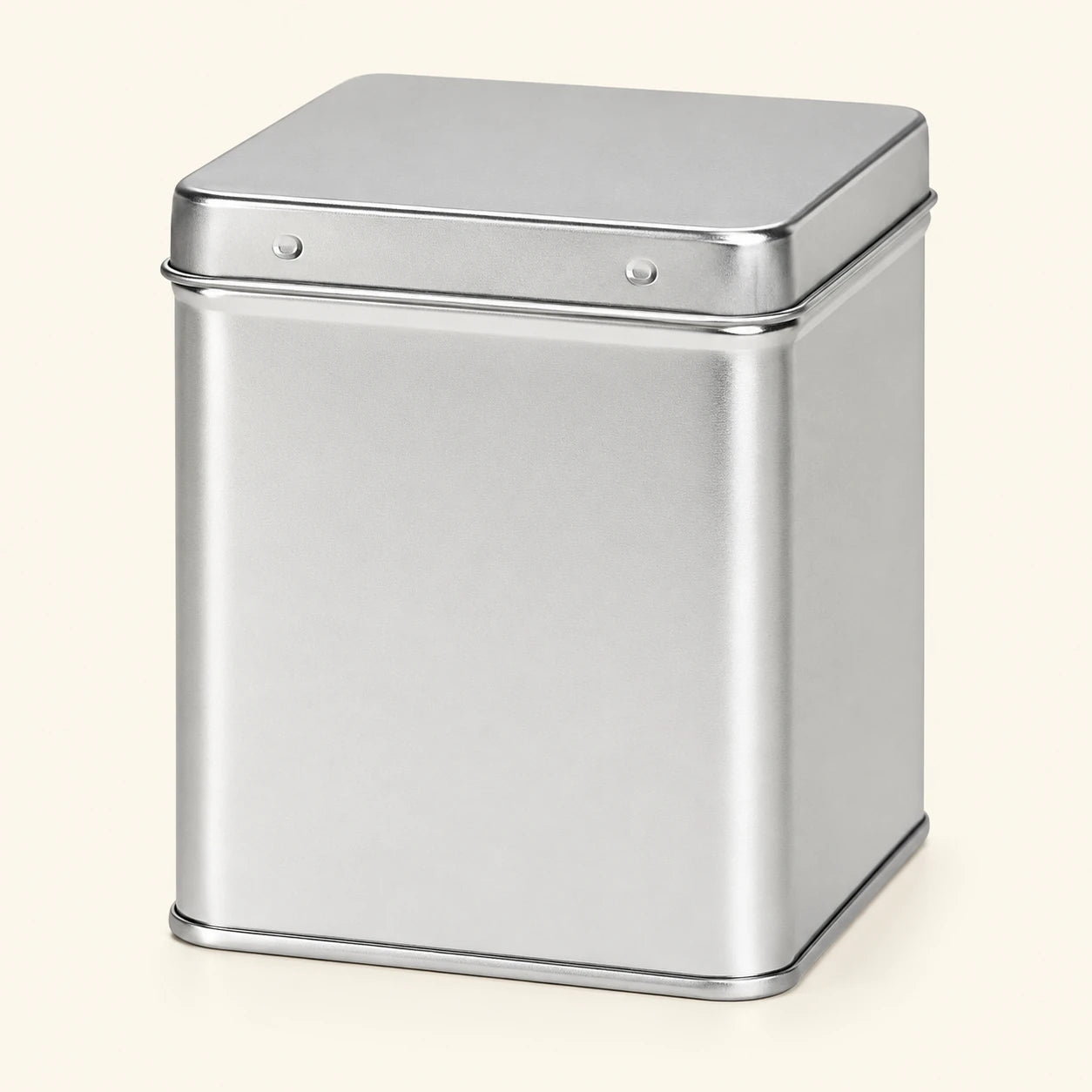 Boîte à thé métallique 100 g – photo du produit