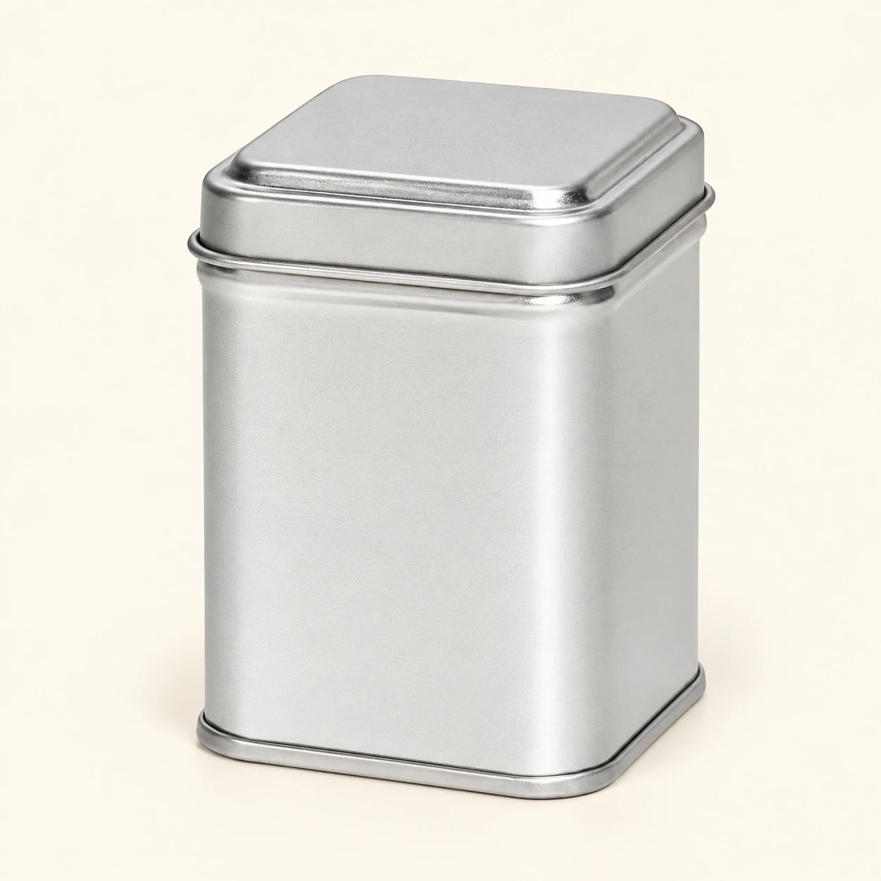 Boîte à thé métallique 50 g – photo du produit
