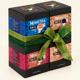 Mingtea Selection N°2 Tea Gift Set – 4 × 20 pyramid tea bags | Mingtea