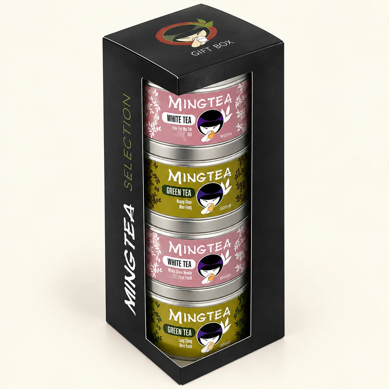 Cadeau de thés verts et blancs – Mingtea Selection N°4 | Mingtea