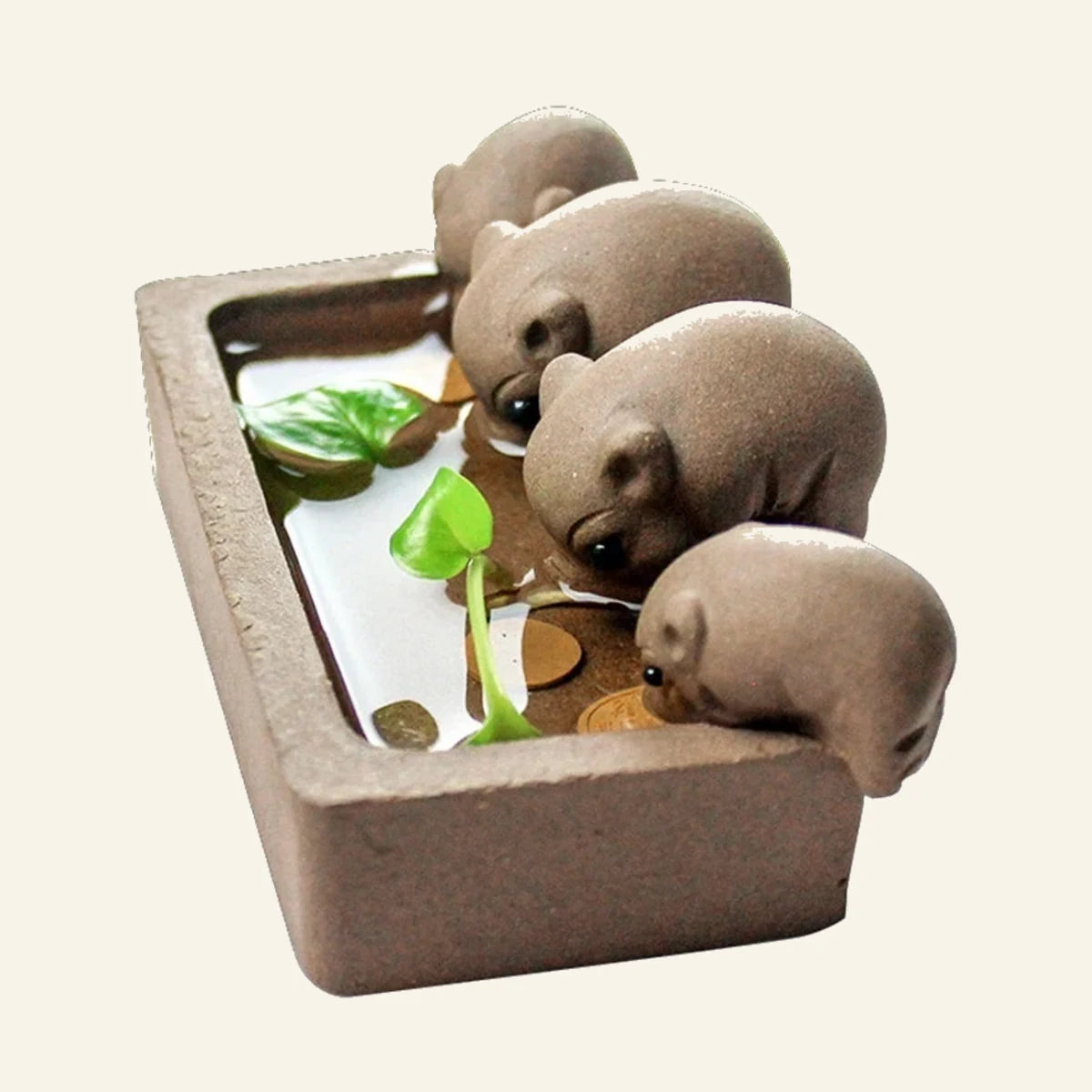 Cochon Tea Pet – photo du produit